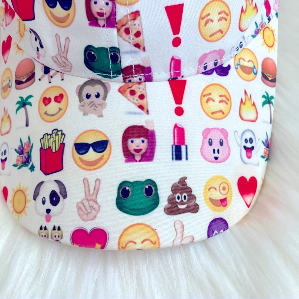 Adjustable Emoji Baseball Hat